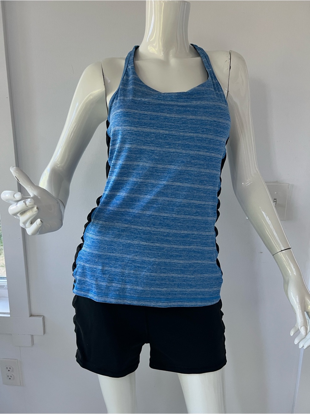 Victoria’s Secret Vital,Y2K matching top & shorts set: size Large Racerback